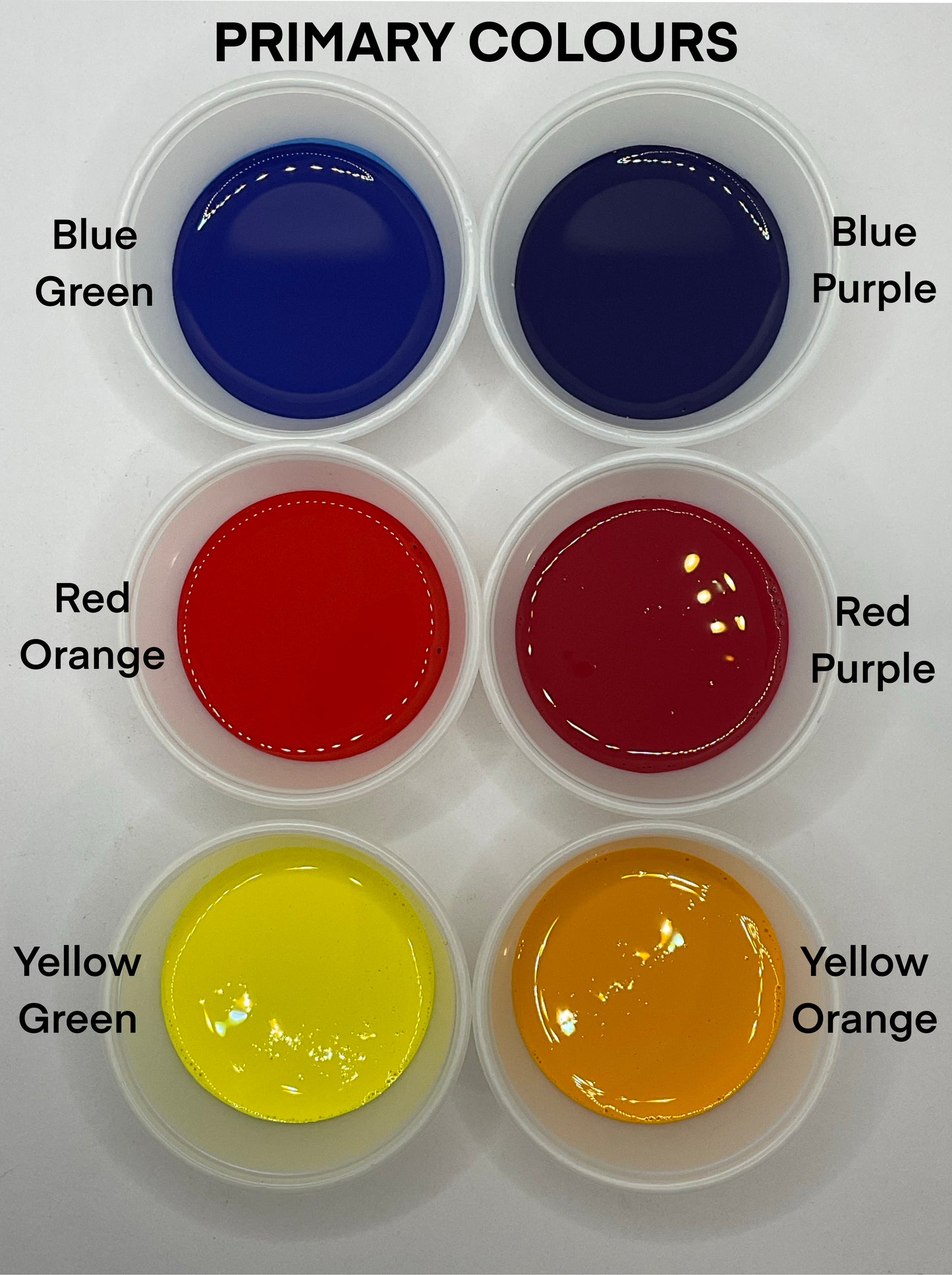 Translucent Primary Colours